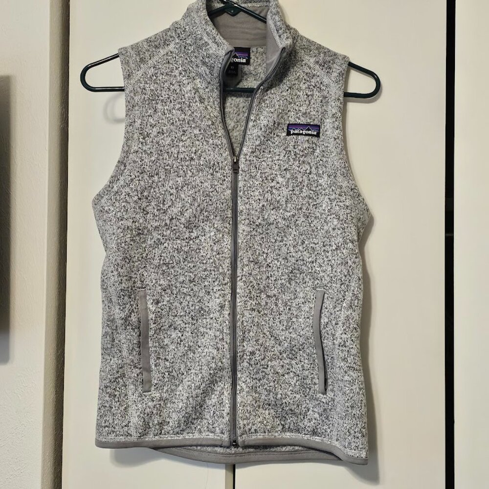 PATAGONIA WORN WEAR BETTER SWEATER VEST NOT WORN XS